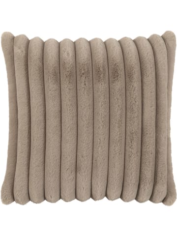 Magma Heimtex Kussenhoes "Raya" taupe - (L)45 x (B)45 cm