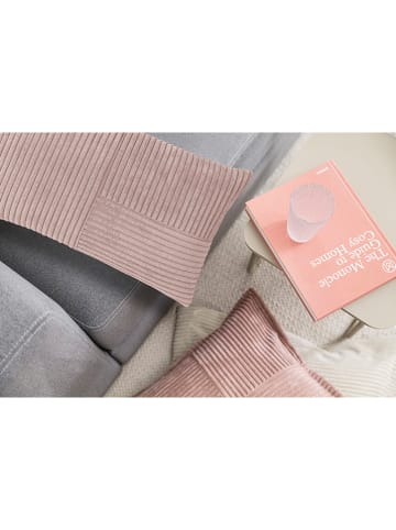 Magma Heimtex Poszewka "Shara" w kolorze jasnoróżowym na poduszkę - 30 x 50 cm