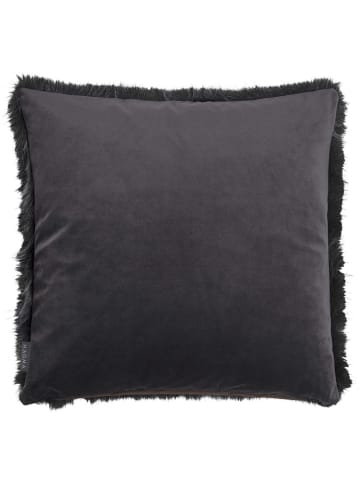 Magma Heimtex Poszewka "Hanka" w kolorze antracytowym na poduszkę - 40 x 40 cm