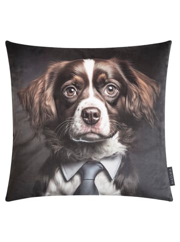 Magma Heimtex Kissenhülle "Arty Animals" in Grau - (L)45 x (B)45 cm