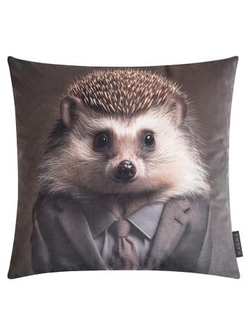 Magma Heimtex Poszewka "Arty Animals" w kolorze szarym na poduszkę - 45 x 45 cm