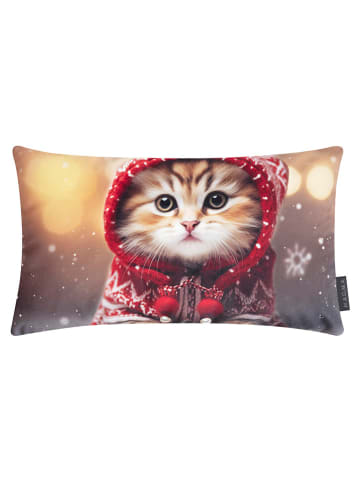 Magma Heimtex Poszewka "Norway Cat" ze wzorem na poduszkę - 30 x 50 cm