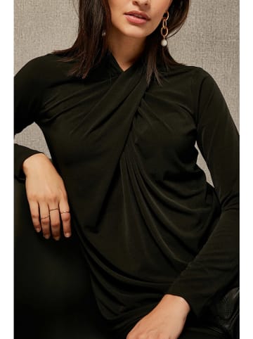 Milan Kiss Bluse in Schwarz