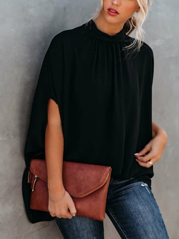 Milan Kiss Bluse in Schwarz