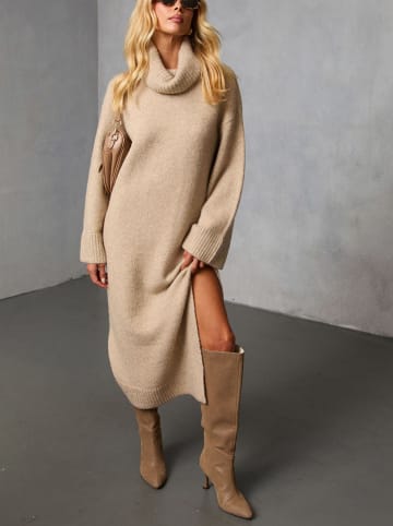 Milan Kiss Jurk beige