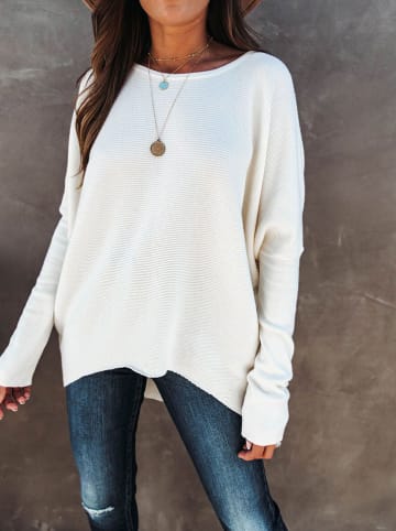 Milan Kiss Pullover in Creme