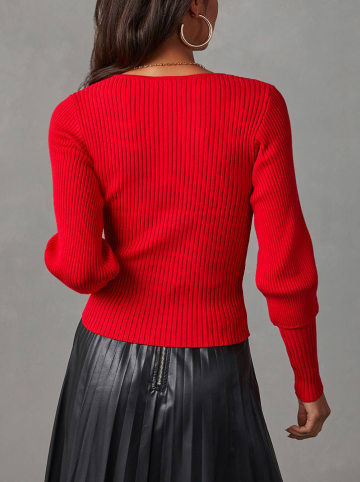 Milan Kiss Pullover in Rot
