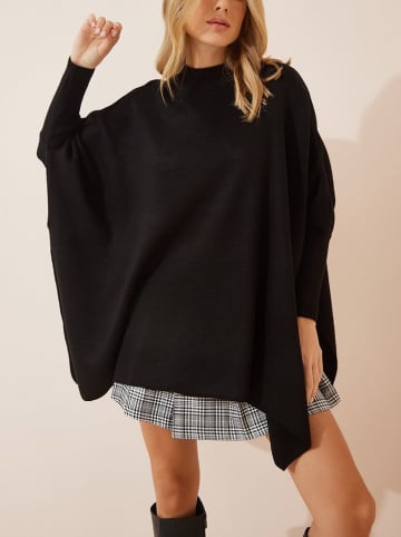 Milan Kiss Poncho zwart