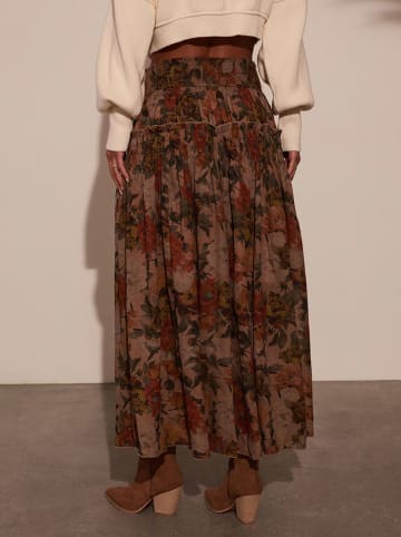 Milan Kiss Spódnica w kolorze jasnobrązowym