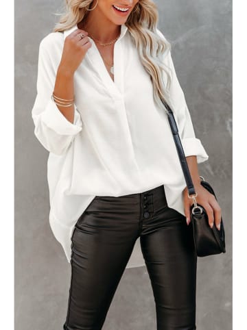 Milan Kiss Bluse in Weiß