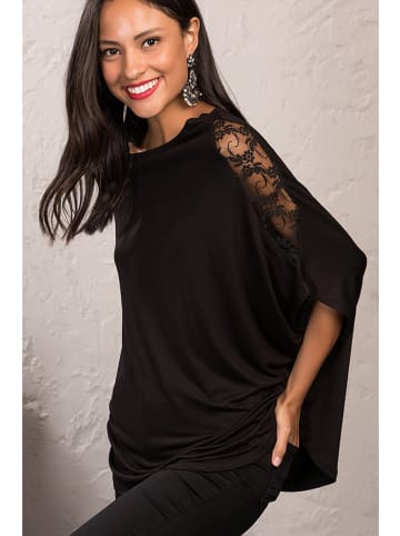 Milan Kiss Bluse in Schwarz