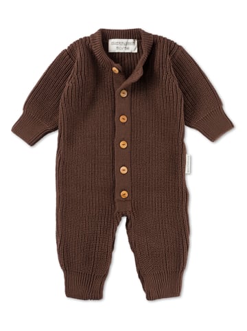 Hofbrucker Strickoverall in Braun