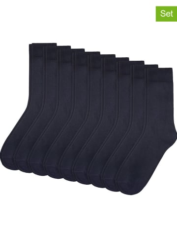camano 9er-Set: Socken in Dunkelblau