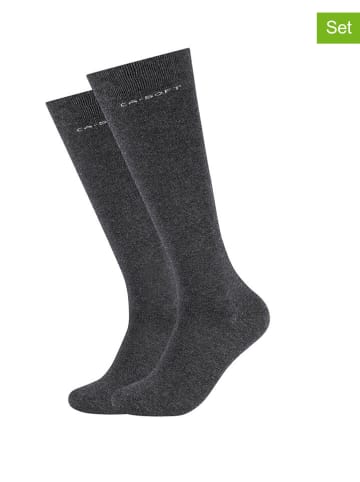 camano 2-delige set: sokken antraciet