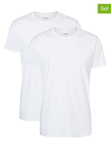 camano 2-delige set: shirts wit