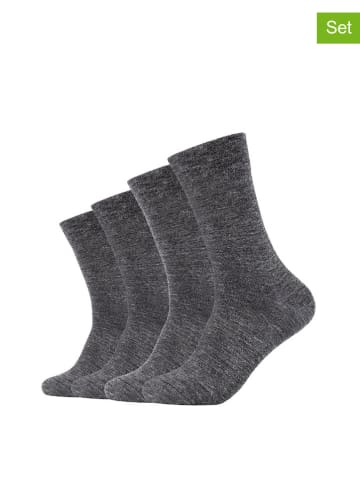 camano 4-delige set: sokken grijs