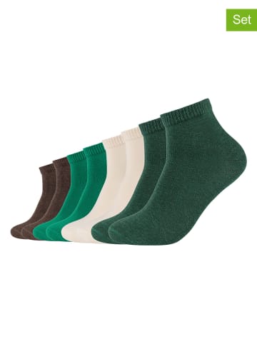 s.Oliver 8er-Set: Socken in Braun/ Grün/ Beige