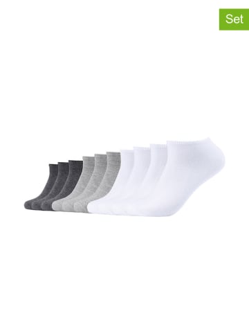 s.Oliver 10er-Set: Socken in Grau/ Weiß/ Anthrazit