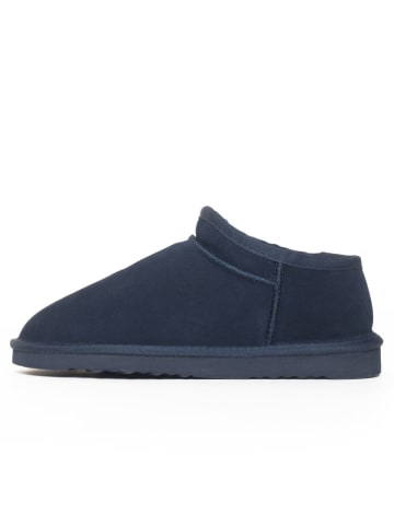 Gooce Leder-Winterboots "Jackie" in Dunkelblau