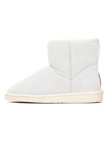 Gooce Leren winterboots "Thimble" wit