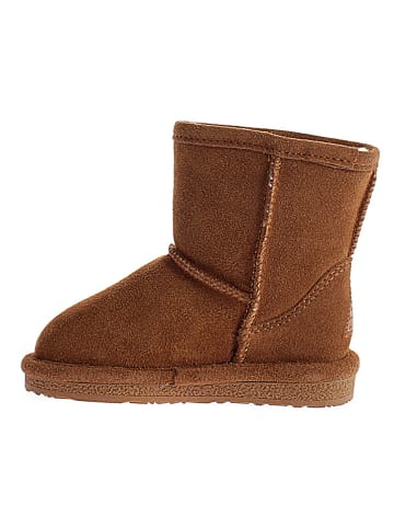 Gooce Leder-Winterboots "Ethel Toddler" in Hellbraun