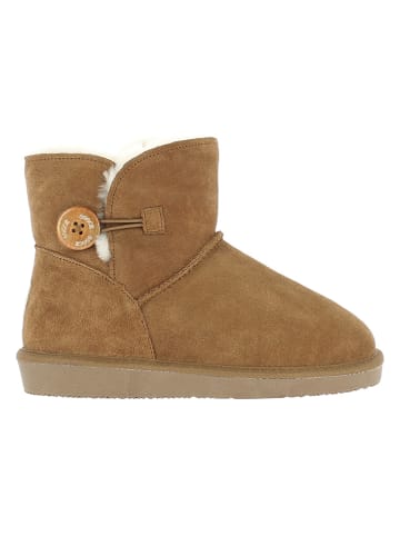 Gooce Leren winterboots "Crestone" lichtbruin