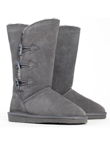 Gooce Leren winterlaarzen "Cornice" grijs