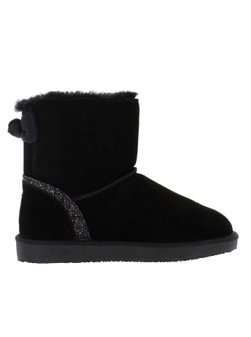 Gooce Leder-Winterboots "Mercy" in Schwarz
