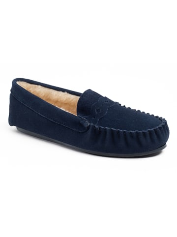 Gooce Mocassins "Malika" donkerblauw