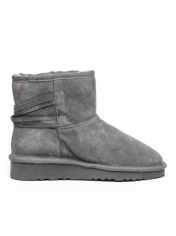 Gooce Leren winterboots "Eppie" grijs