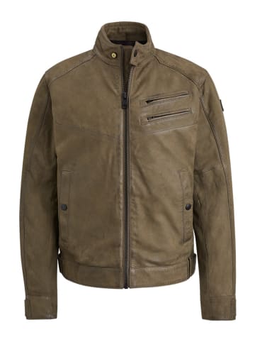 Vanguard Leren jas lichtbruin