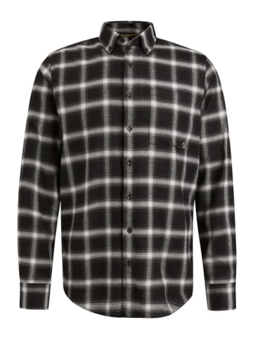 Vanguard Hemd in Schwarz/ Weiß