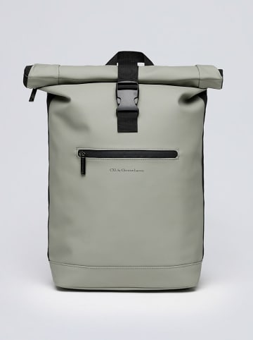 CXL by Christian Lacroix Rucksack "Strasbourg" in Hellgrün - (B)28 x (H)47 x (T)12 cm