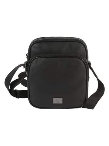 CXL by Christian Lacroix Leren schoudertas zwart - (B)19 x (H)28 x (D)8 cm