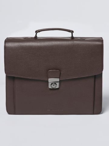 CXL by Christian Lacroix Leren businesstas bruin - (B)41 x (H)31 x (D)12 cm