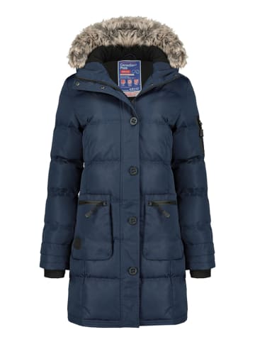Canadian Peak Parka "Axelus" w kolorze granatowym