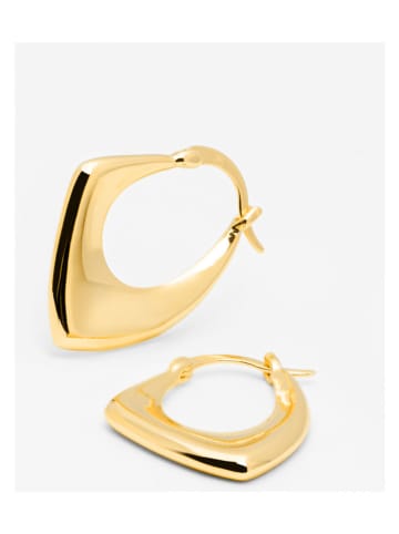 Ania Kruk Pozłacane kolczyki-kreole