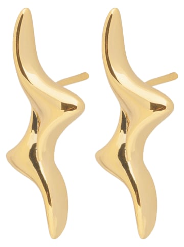 Ania Kruk Pozłacane kolczyki-wkrętki