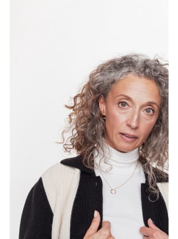 Ania Kruk Vergold. Ohrstecker mit Perlen