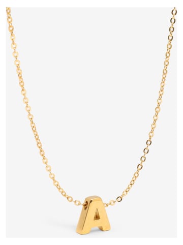 Ania Kruk Vergold. Halskette mit Schmuckelement - (L)41 cm