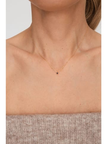 Ania Kruk Złoty naszyjnik z elementem ozdobnym - dł. 40 cm