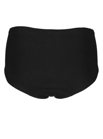 PETITE FLEUR Figi high waist (5 par) w kolorze czarnym