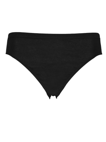 PETITE FLEUR Figi (6 par) w kolorze czarnym