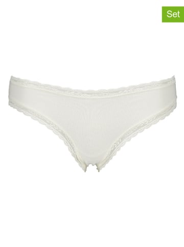 s.Oliver 2er-Set: Slips in Weiß