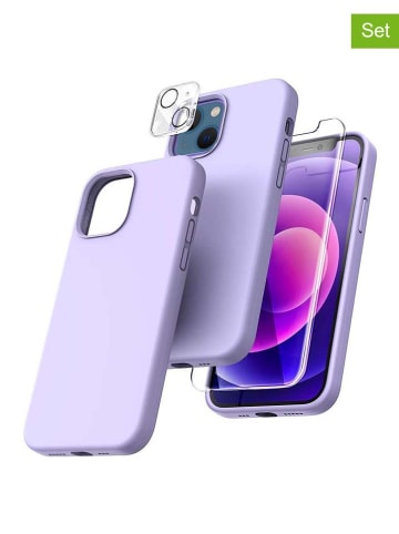 SmartCase 3-częściowy zestaw w kolorze fioletowym do iPhone 14 Pro