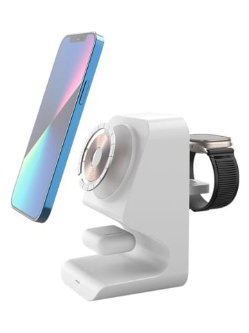 SWEET ACCESS Stacja ładująca 3w1 w kolorze białym