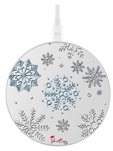 SWEET ACCESS Indukcyjna stacja ładująca w kolorze srebrnym