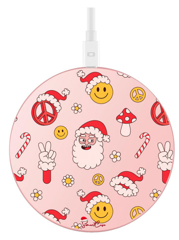 SWEET ACCESS Indukcyjna stacja ładująca w kolorze jasnoróżowym