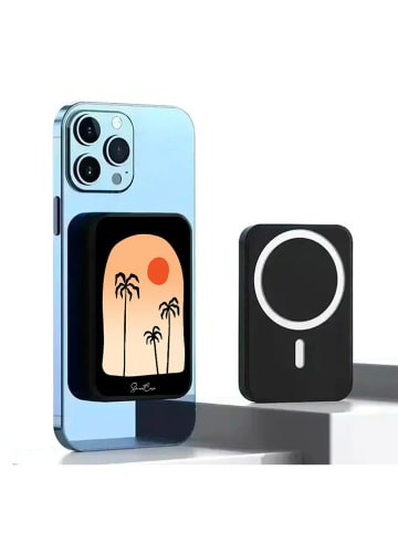 SmartCase Powerbank in Schwarz/ Orange - 10.000 mAh