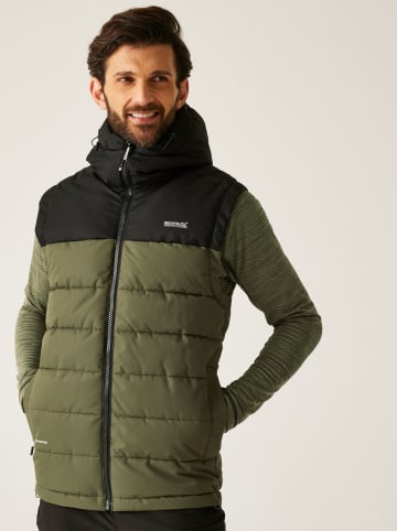 Regatta Doorgestikte bodywarmer "Aldthorn" kaki/zwart